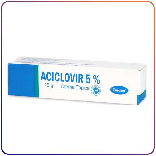 ACICLOVIR CREMA TOPICA 5% X 15 GRAMOS